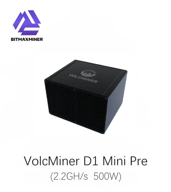 VolcMiner D1 Mini Pre 2.2Gh/s 500W Litecoin Dogecoin Bells Miner