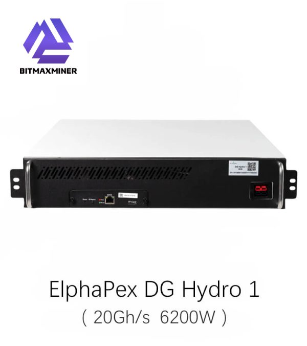 ElphaPex DG Hydro 1 20Gh/s 6200W Litcoin Dogecoin Bells Miner