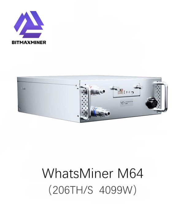 MicroBT WhatsMiner M64 206T 4099W Hydro Cooling BTC Miner Bitcoin Mining
