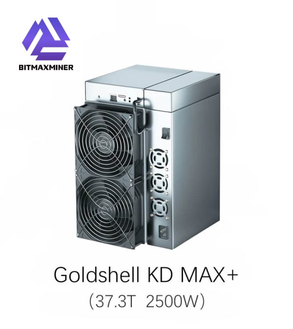 Goldshell KD MAX+ 37.3T 2500W KDA Miner Kadena Mining